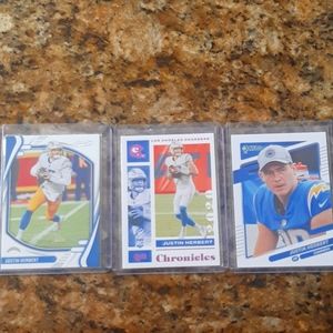 Justin Herbert 3 set cards